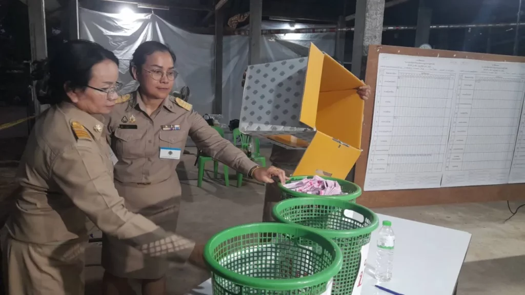 พรรคเพื่อไทยคะแนนนำโด่ง!