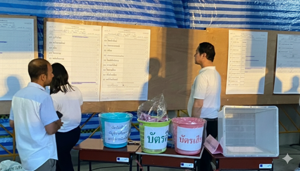 สรุปผลนับคะแนน