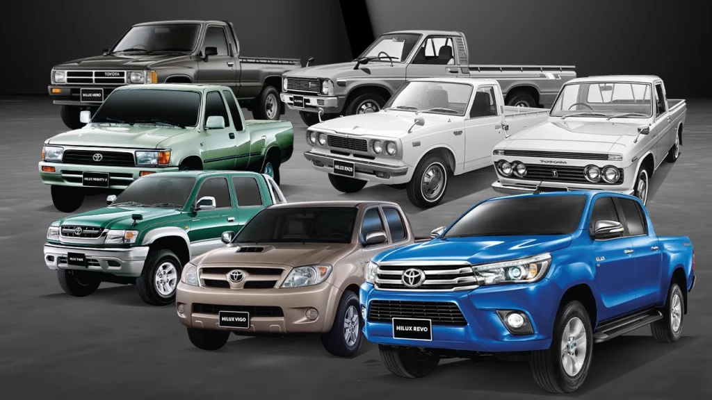 Toyota Hilux ย้อนรอยต้นกำเนิด รถกระบะขวัญใจมหาชนชาวไทย