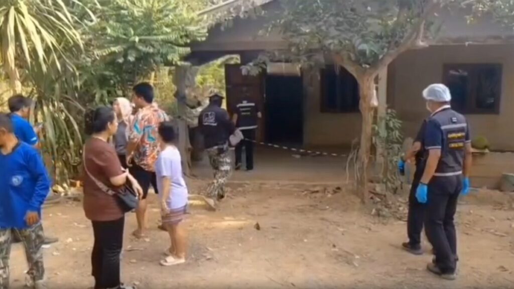 ผัวทะเลาะ ท้าเมียเอามีดแทง สุดท้ายฟิวส์ขาด โดนเสียบคอเสียชีวิต