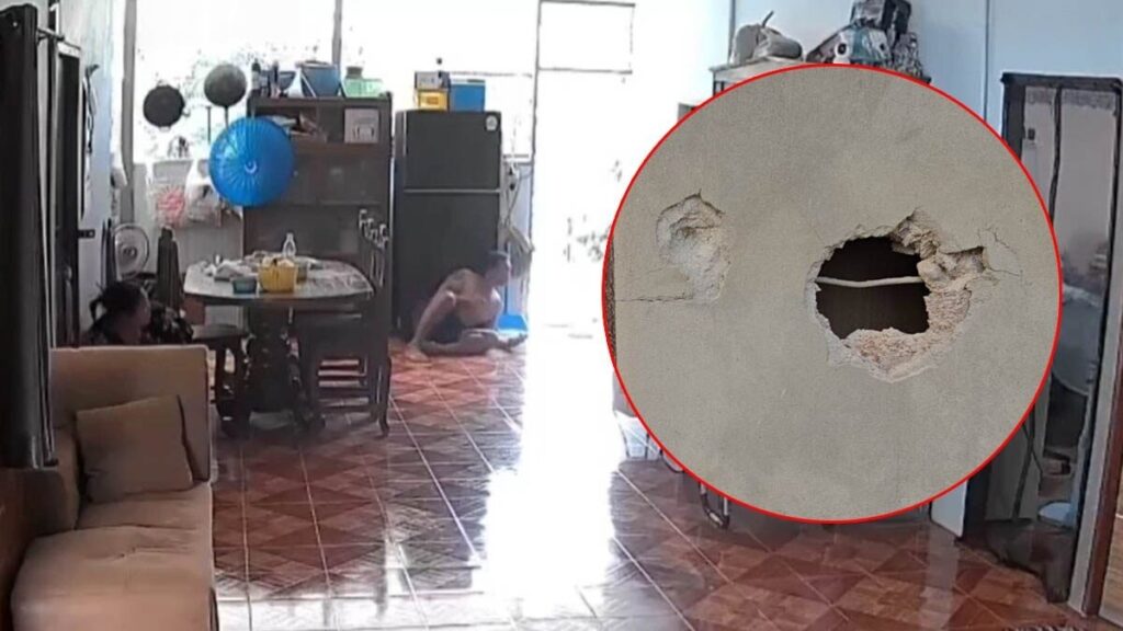 ชายแดนแม่สอดตึงเครียด เสียงปืนรัวสนั่น กระสุนสู้รบเมียนมาตกฝั่งไทย เจ็บ 6 คน