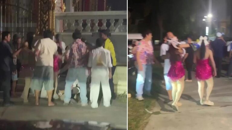 กลุ่มชายฉกรรจ์รุมทำร้าย รองนายก อบต. หน้าโบสถ์วัดระยอง สาหัส