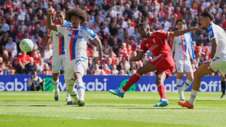 ลิเวอร์พูล ชนะ พาเลซ 3-1 แซงขึ้นอันดับ 4 พรีเมียร์ลีก
