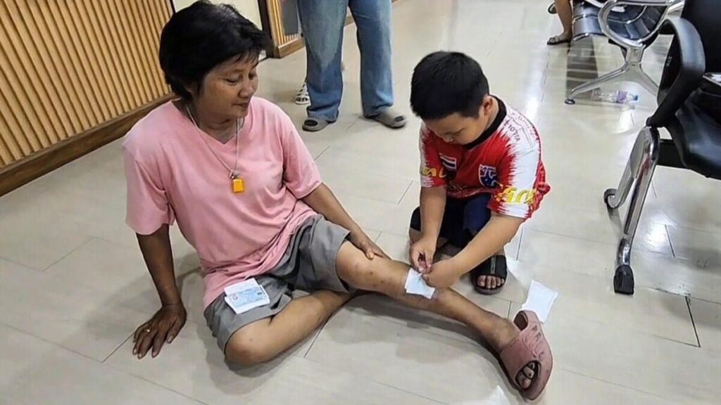 น้องนะโม 5 ขวบช่วยย่า ห้ามเลือดด้วยผ้าอนามัย หมอชมมีไหวพริบ