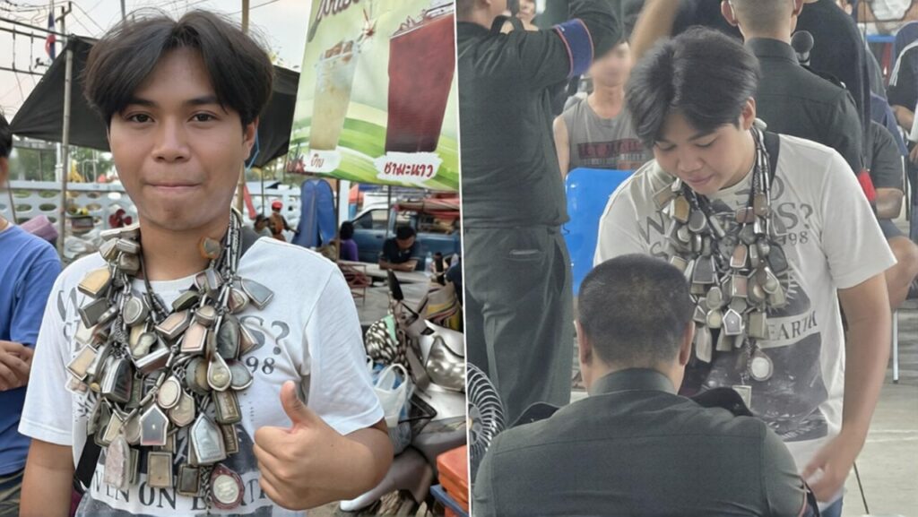 เกณฑ์ทหารอุทัยธานีคึกคัก! หนุ่มพกพุทธคุณเต็มคอ ลุ้นจับใบดำสมใจทำเอาเฮลั่นหอประชุม