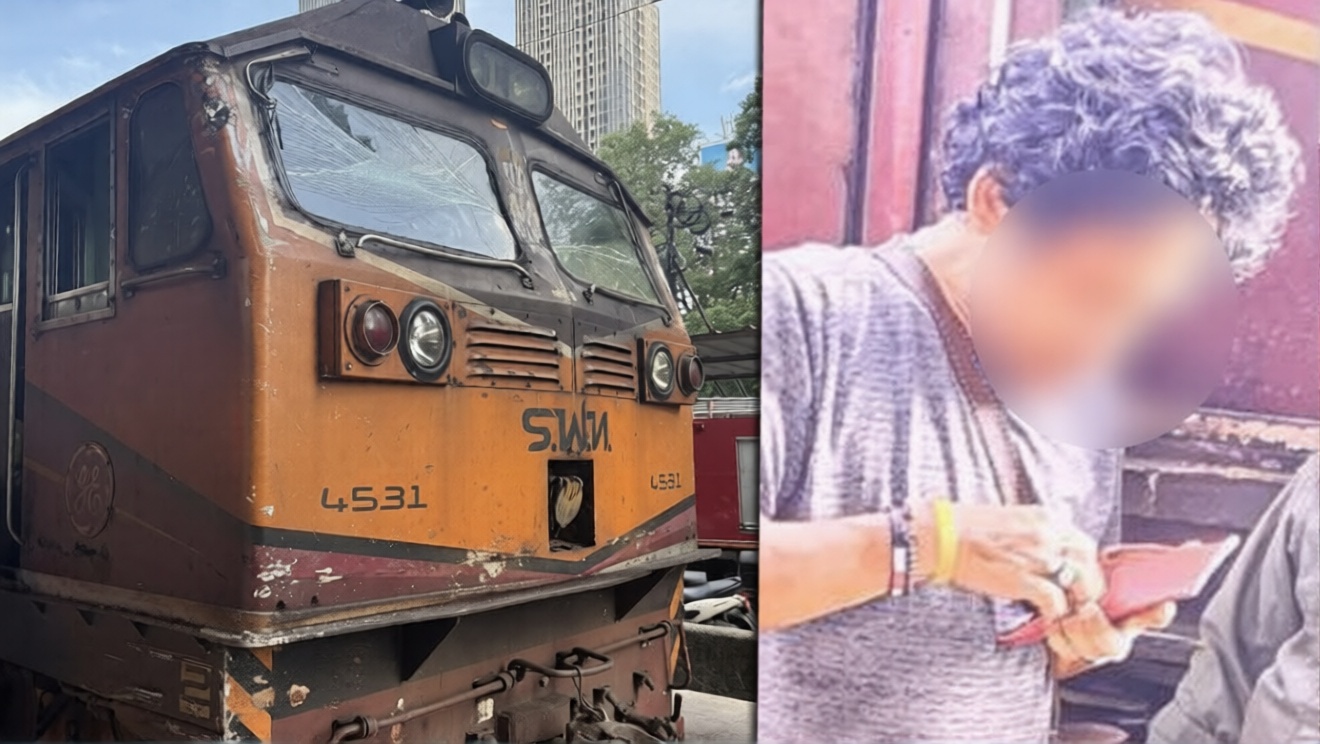 อุบัติเหตุรถไฟชนรถเมล์ 206 ตร.เช็กวงจรปิดไม่พบคนขับนั่งในห้องควบคุมก่อนชน