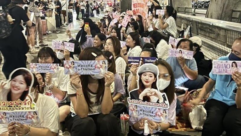 จ้าวลู่ซือ แลนดิ้งไทย แฟนคลับต้อนรับแน่น เตรียมจัดคอนเสิร์ตใหญ่