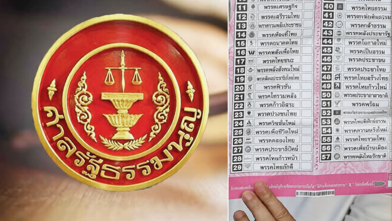 ศาลรัฐธรรมนูญ มีมติเอกฉันท์ยกคำร้อง ปมบาร์โค้ดบัตรเลือกตั้ง กกต. ไม่ขัดรัฐธรรมนูญ